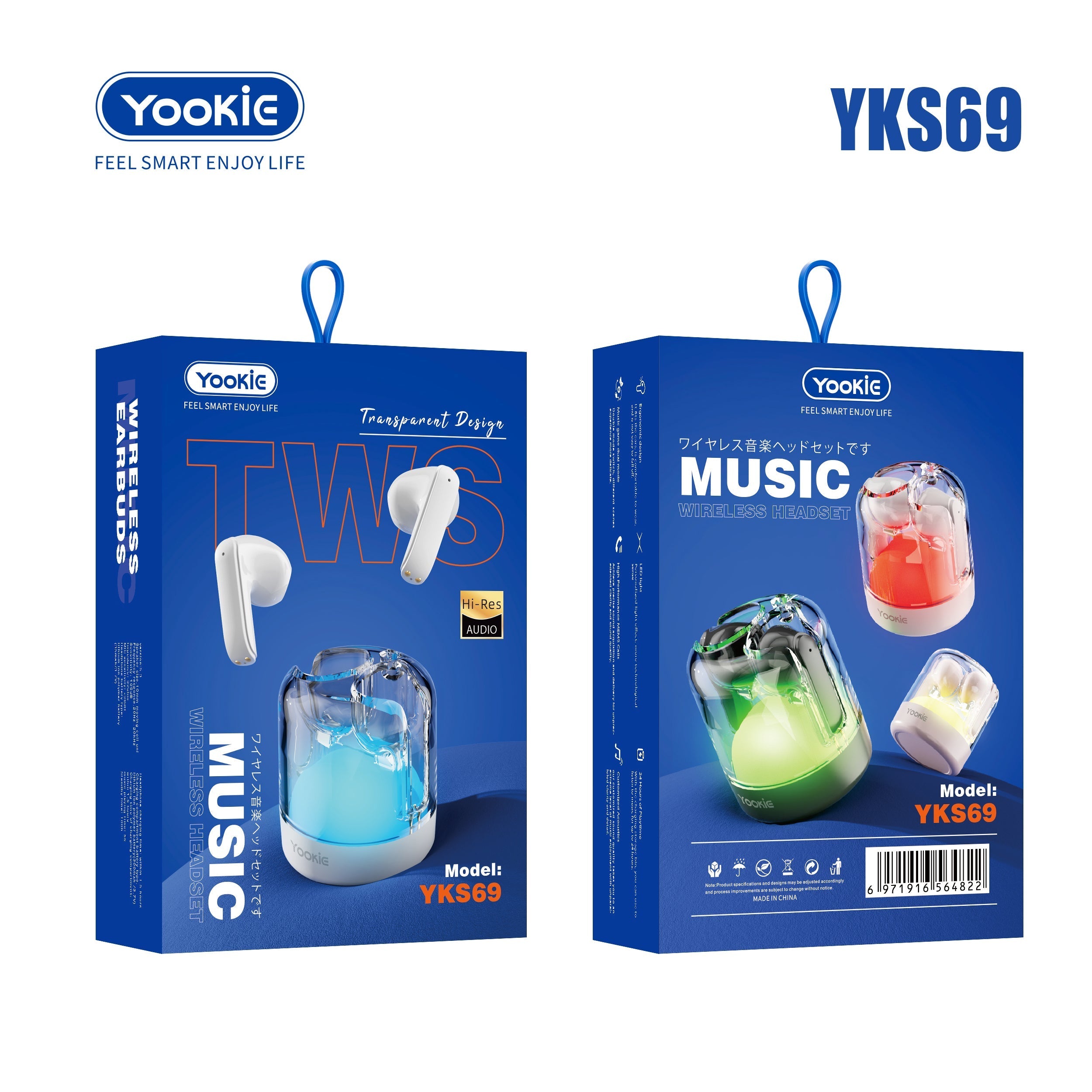 YOOKIE TWS YKS69 EARBUDS