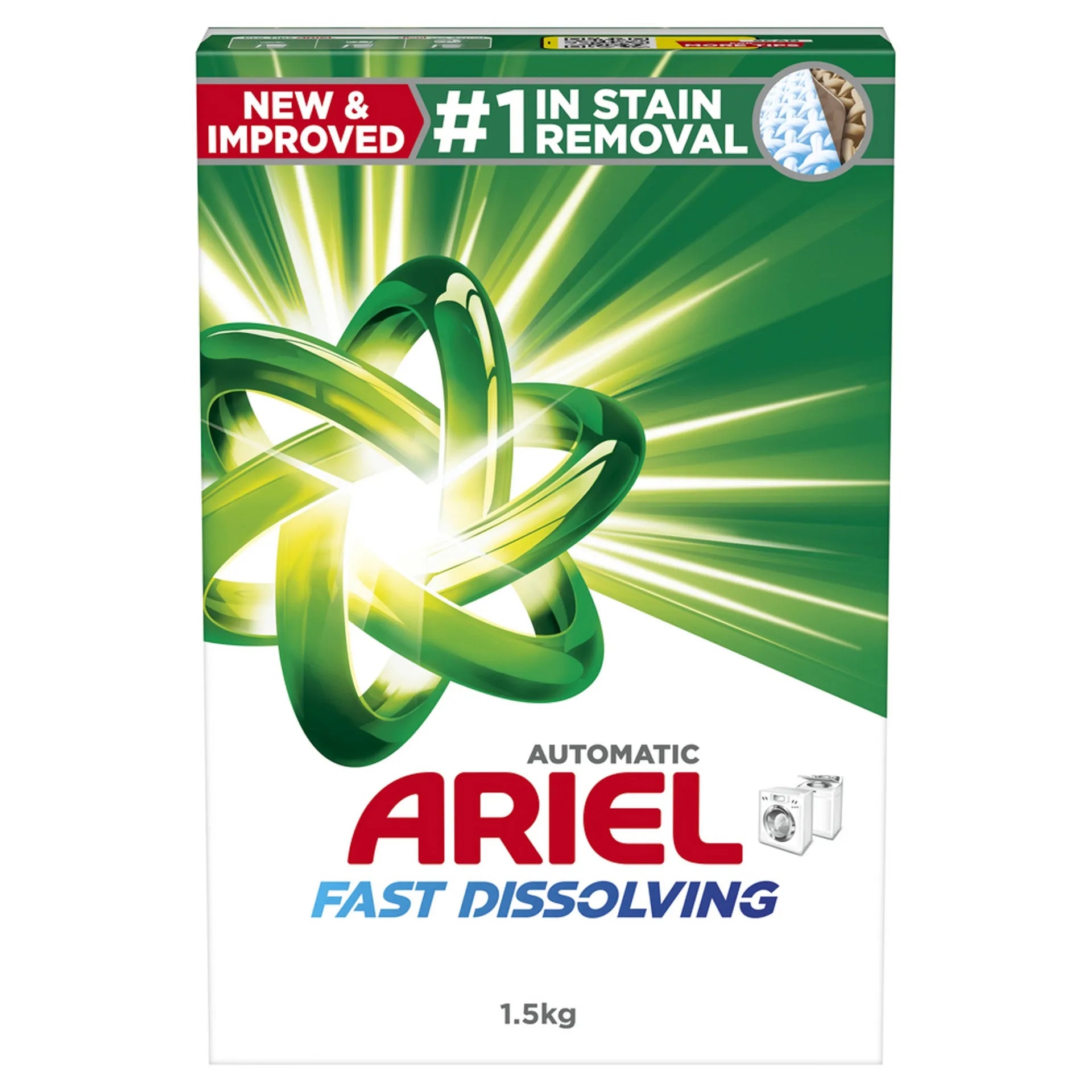 Ariel Automatic Powder Laundry Detergent Original Scent 1.5 kg