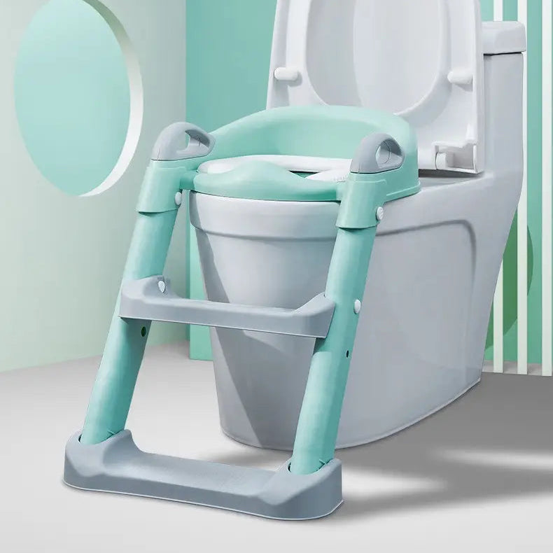 Children's auxiliary toillet ladder