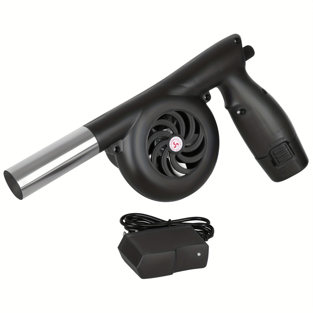 مدفع هواء لاسلكي لتنظيف الفحم في الشواية