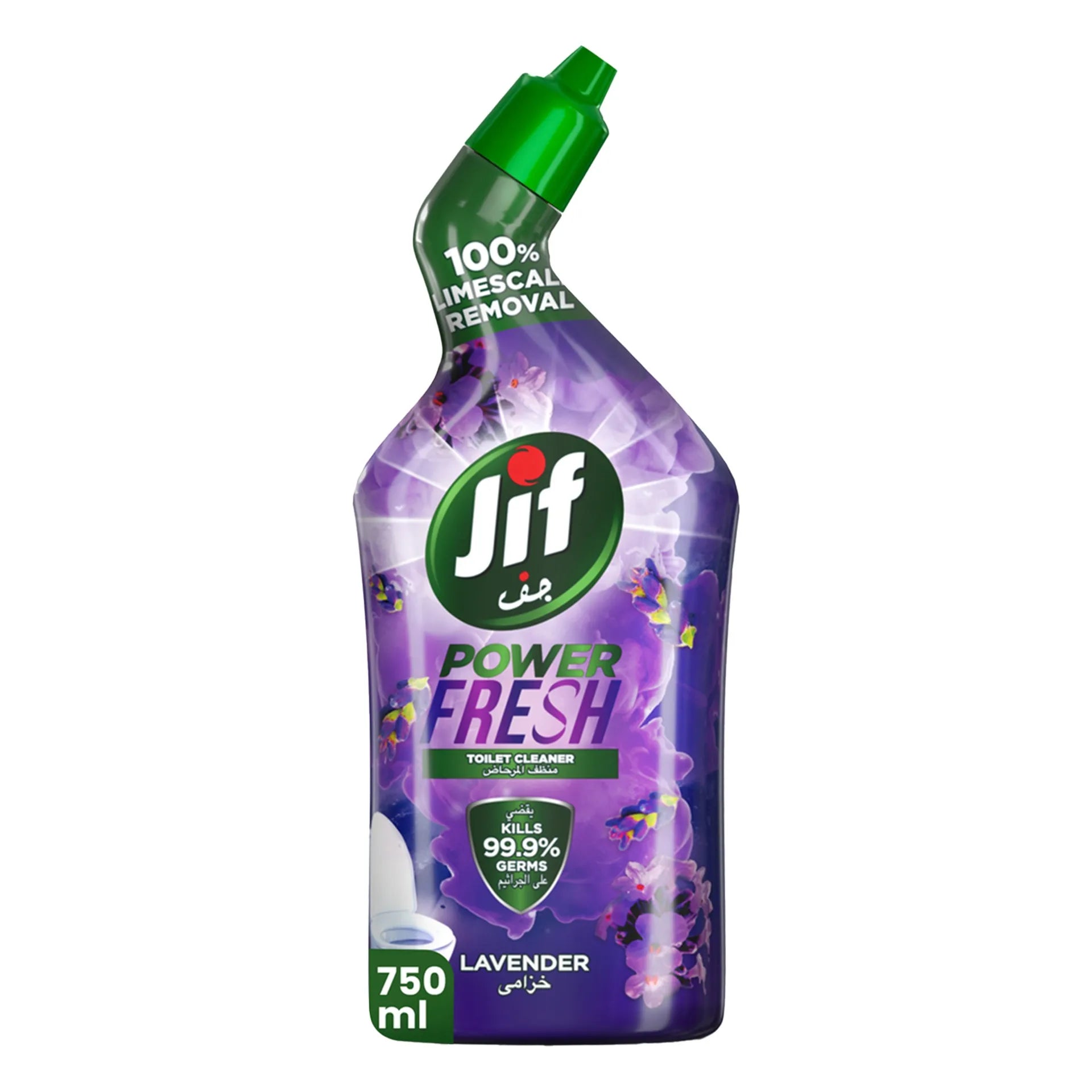 Jif Power Fresh Lavender Toilet Cleaner 750 ml