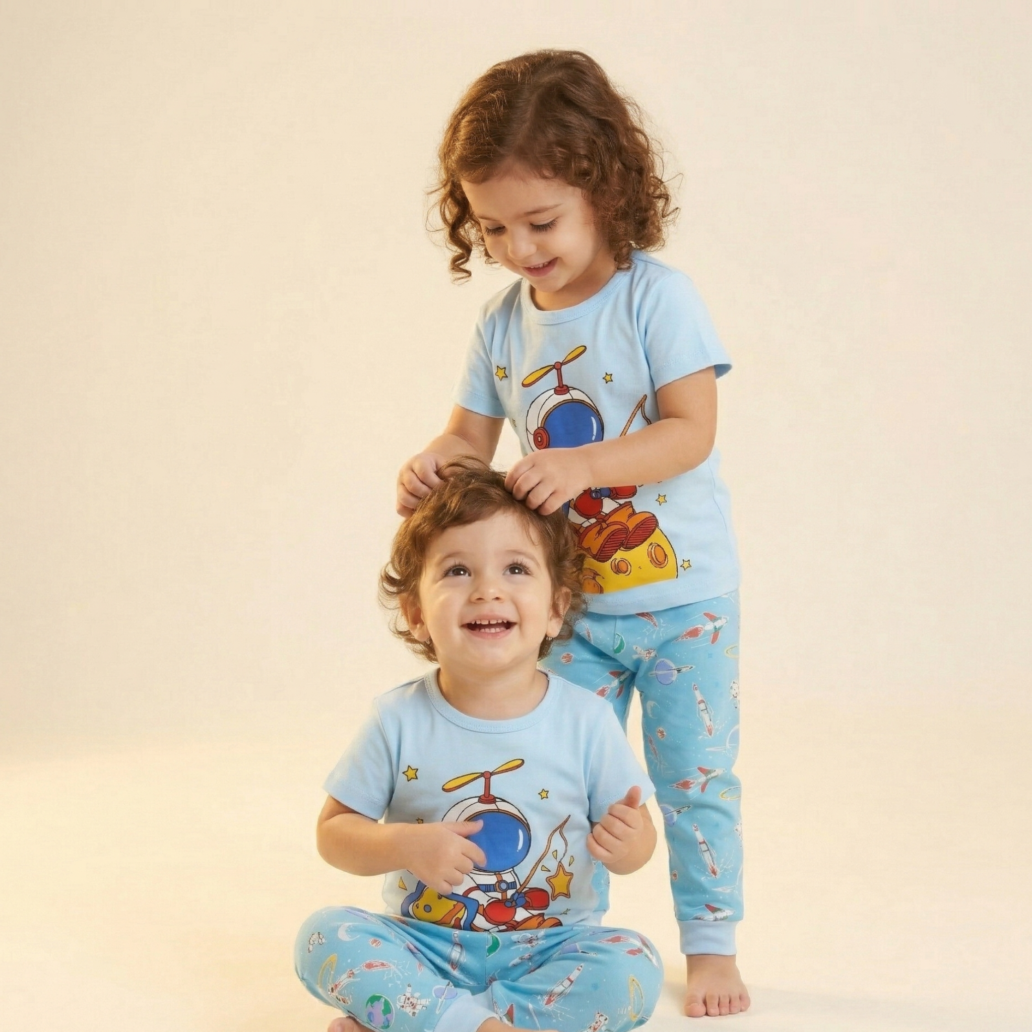 Helicopter Cap Kids H\S Pajamas