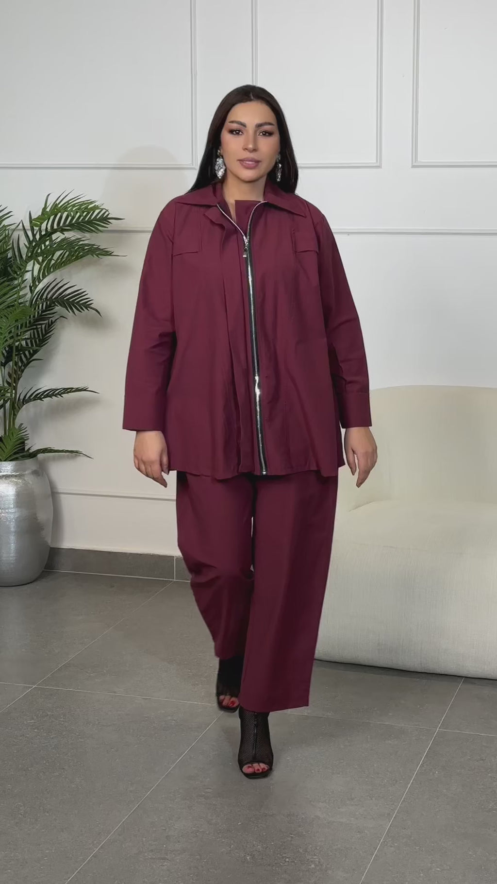 بيجامات قلوب بيضاء نسائية