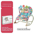 Children's rocker with colorful design and packaging on a white background