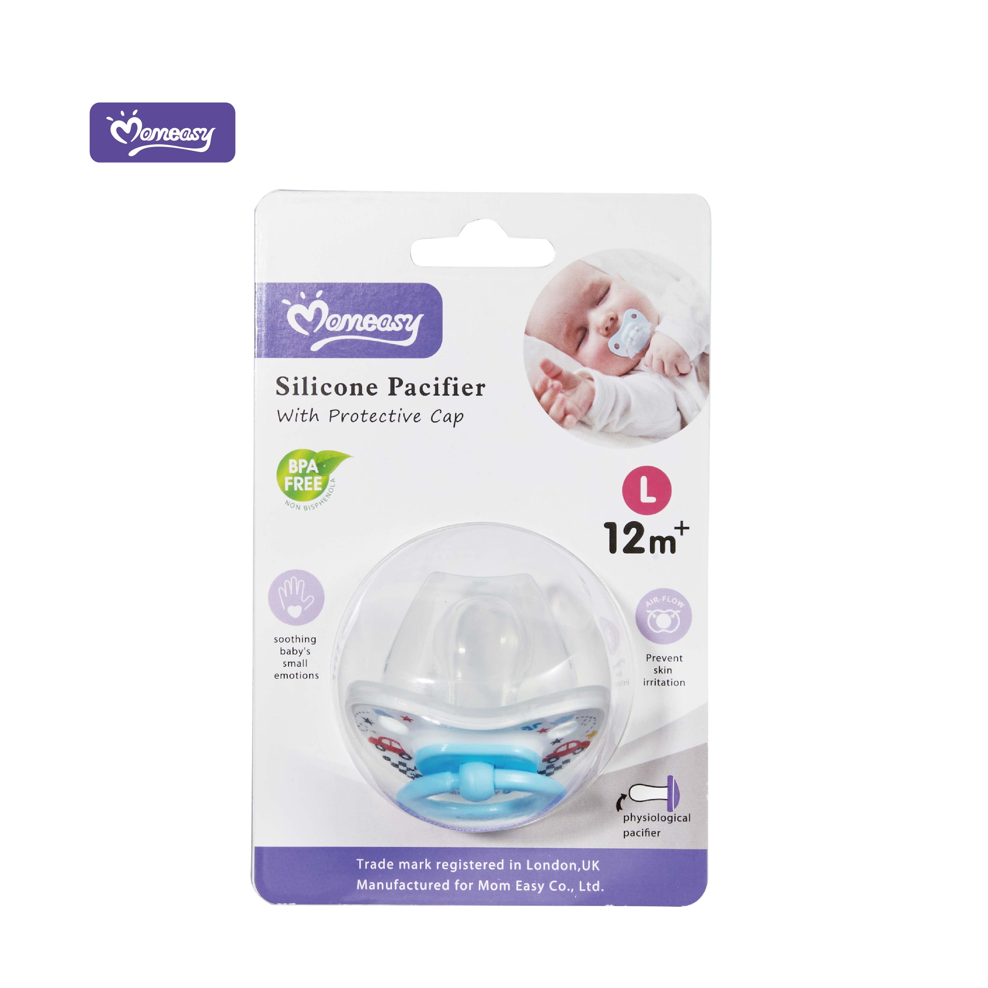 Pacifier Silicone Momeasy