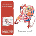 Children's baby bouncer with colorful design and packaging on a white background
