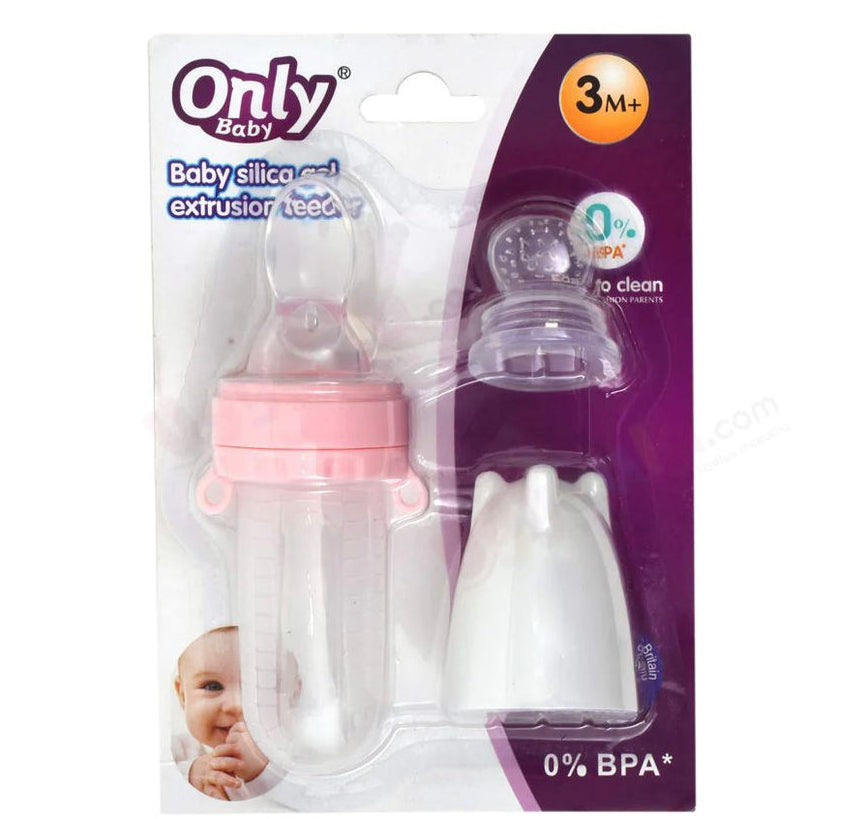 Baby 2 in 1 Silicone Food Feeder & Fruit Feeder Nibbler