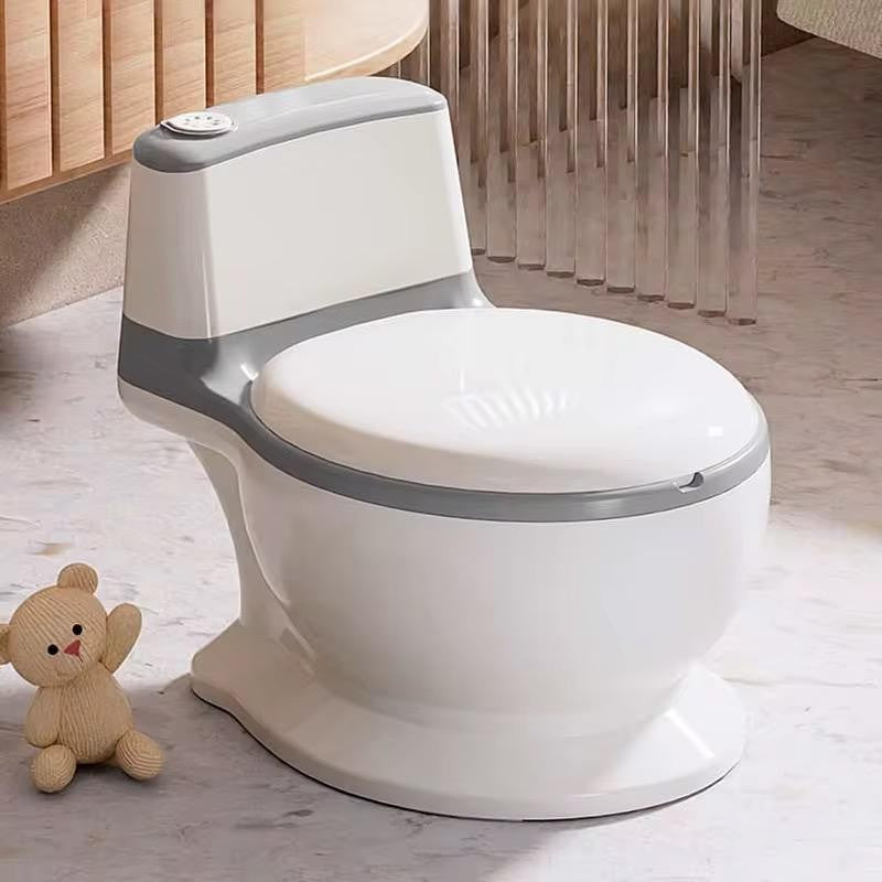 Children Toilet Ergonomic Safe Comfortable Adjustable Removable Potty Pot Portable Kids Potty Training Seat for Home Green