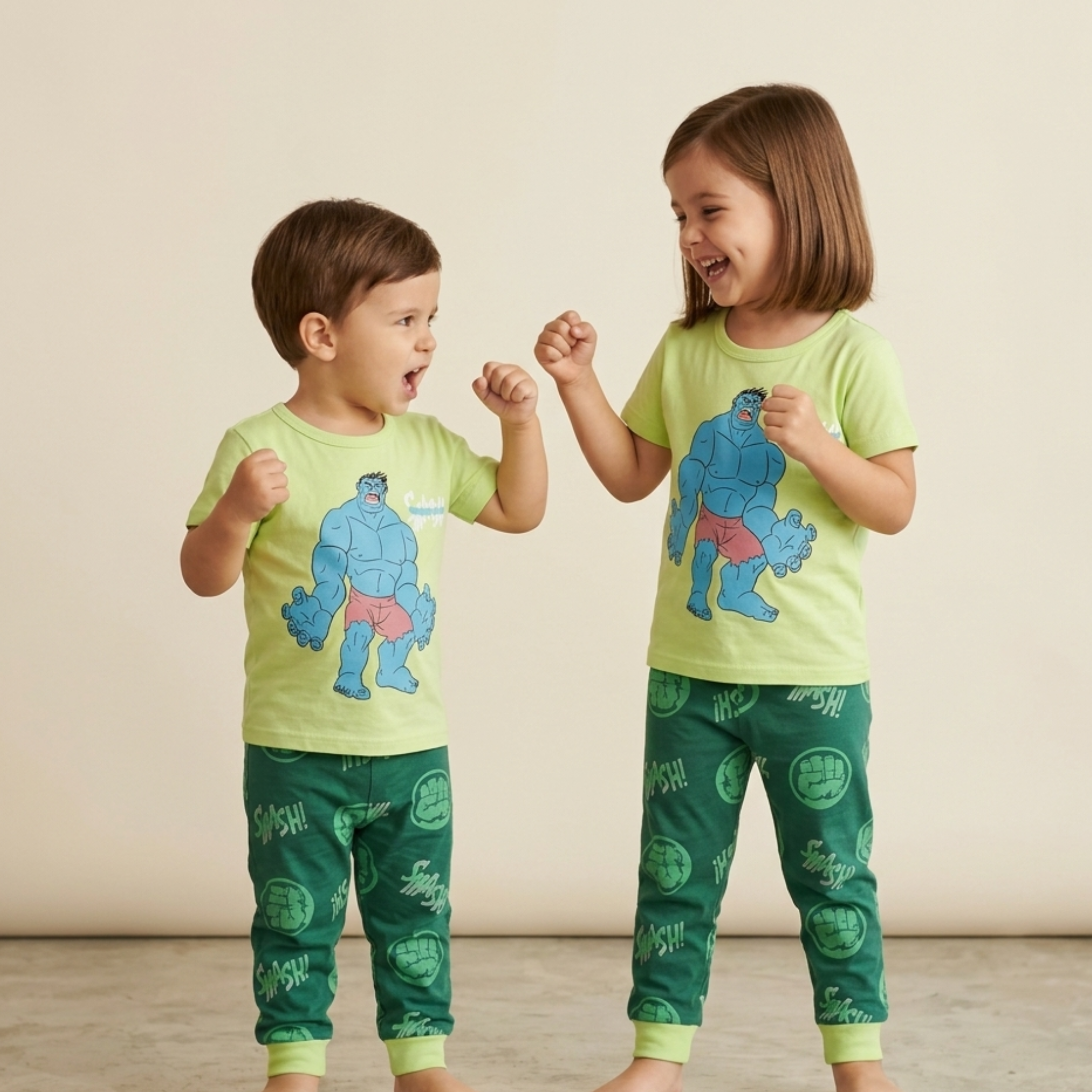 Smash Hulk Kids H\S Pajamas