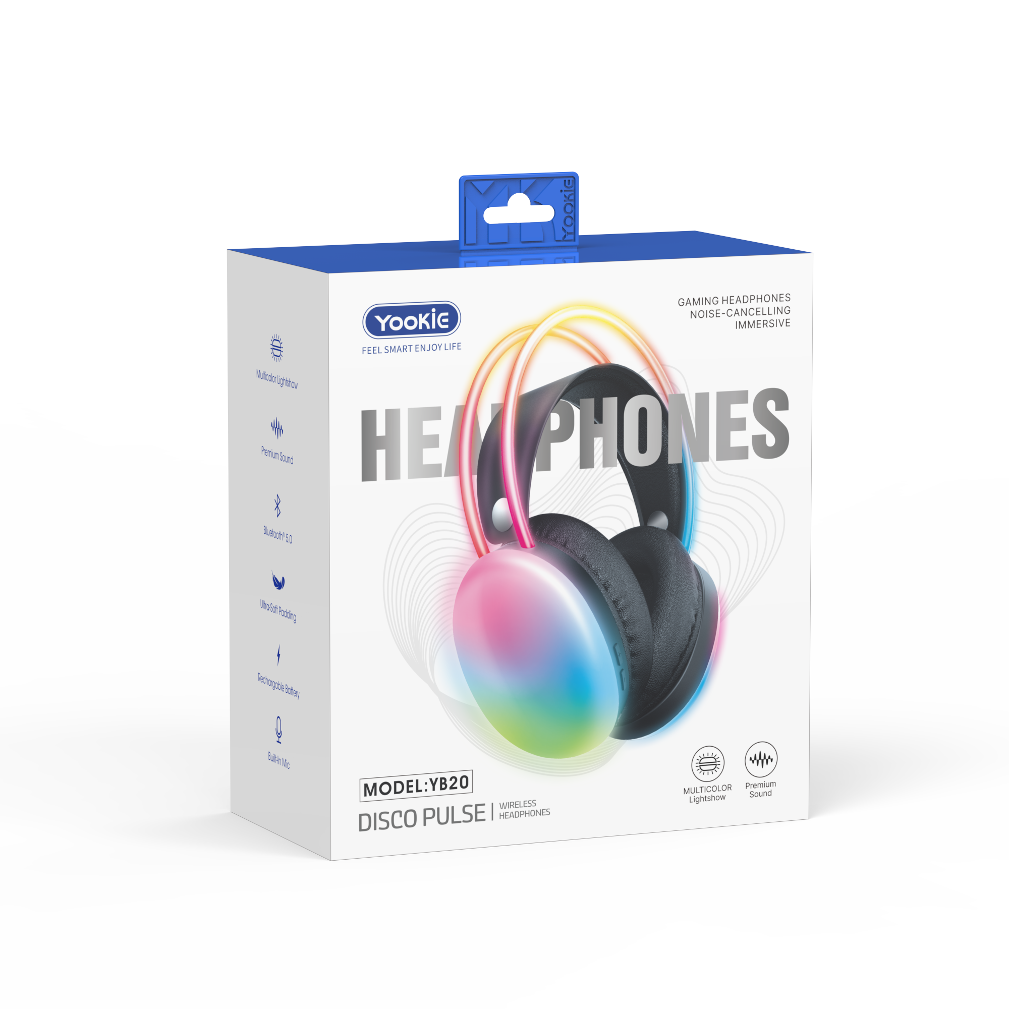 YOOKIE RGB WIRELESS HEADPHONE